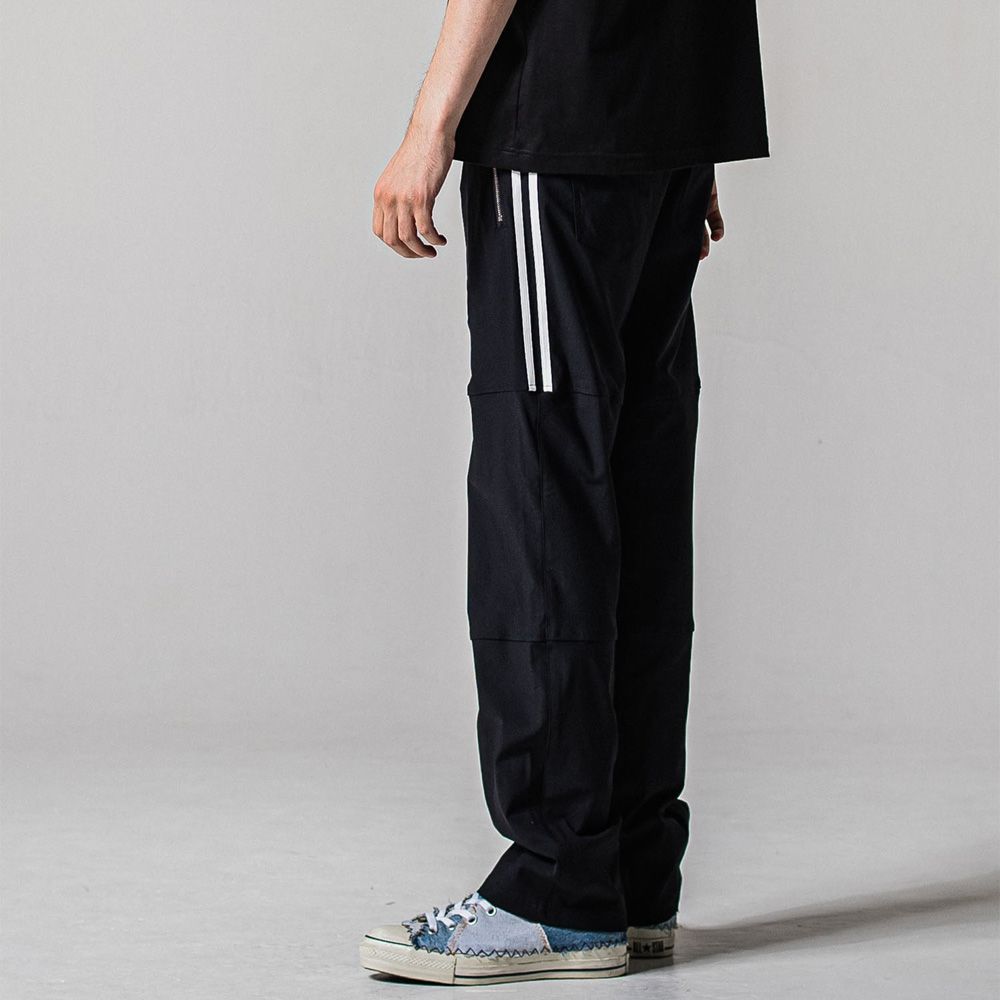 Johnson LINE WIDE PT - BKWH / ジョンソンラインワイドパンツ / RC39-ST-009WT