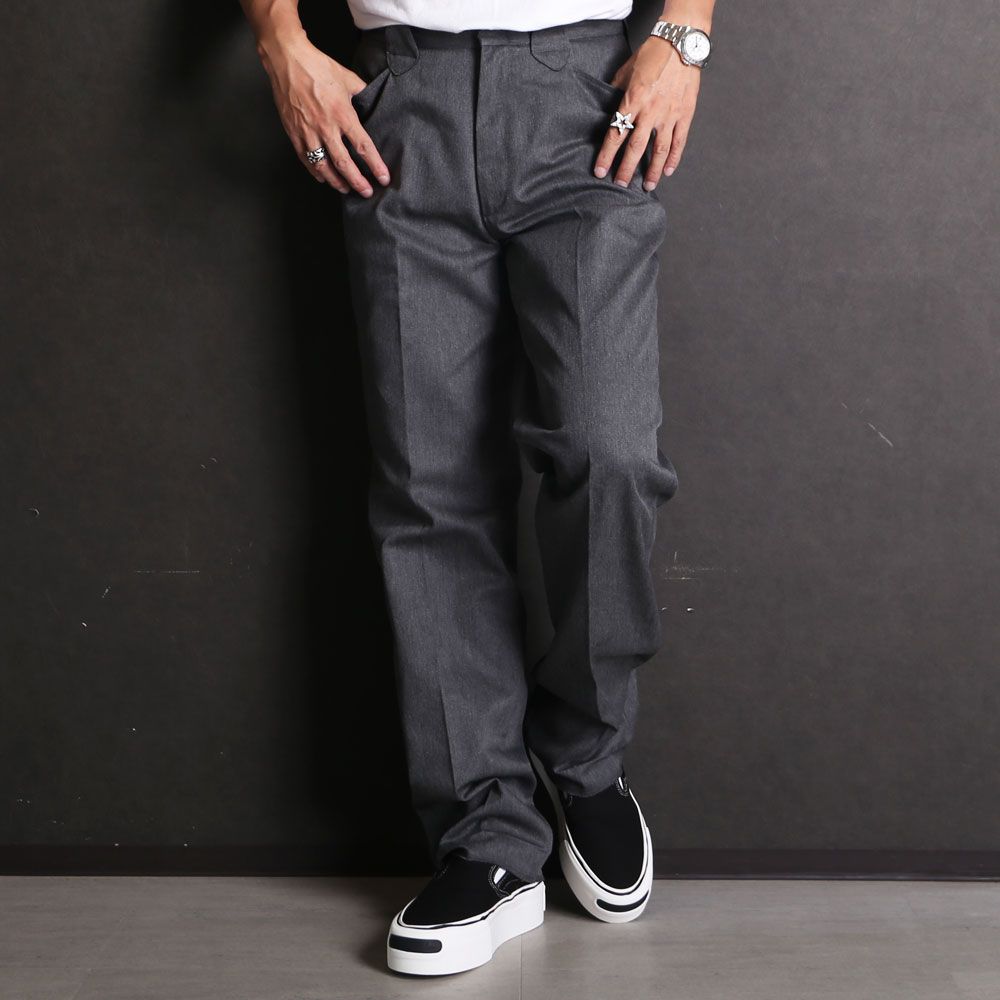 WESTERN PANTS TC - HEATHER / ウエスタン トラウザース / 1252018