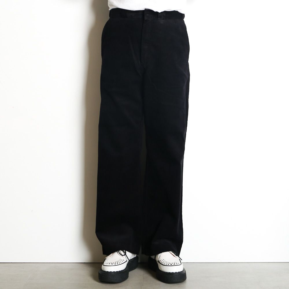 【ラスト1点-サイズ38】 × Dickies / Corduroy Pants - Black / 2262-CP40-027