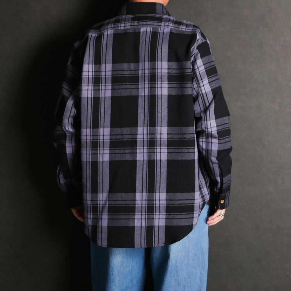 【ラスト1点-サイズ40】 × BIG MAC / SHIRT - BK CHECK / 2251-SH40-013