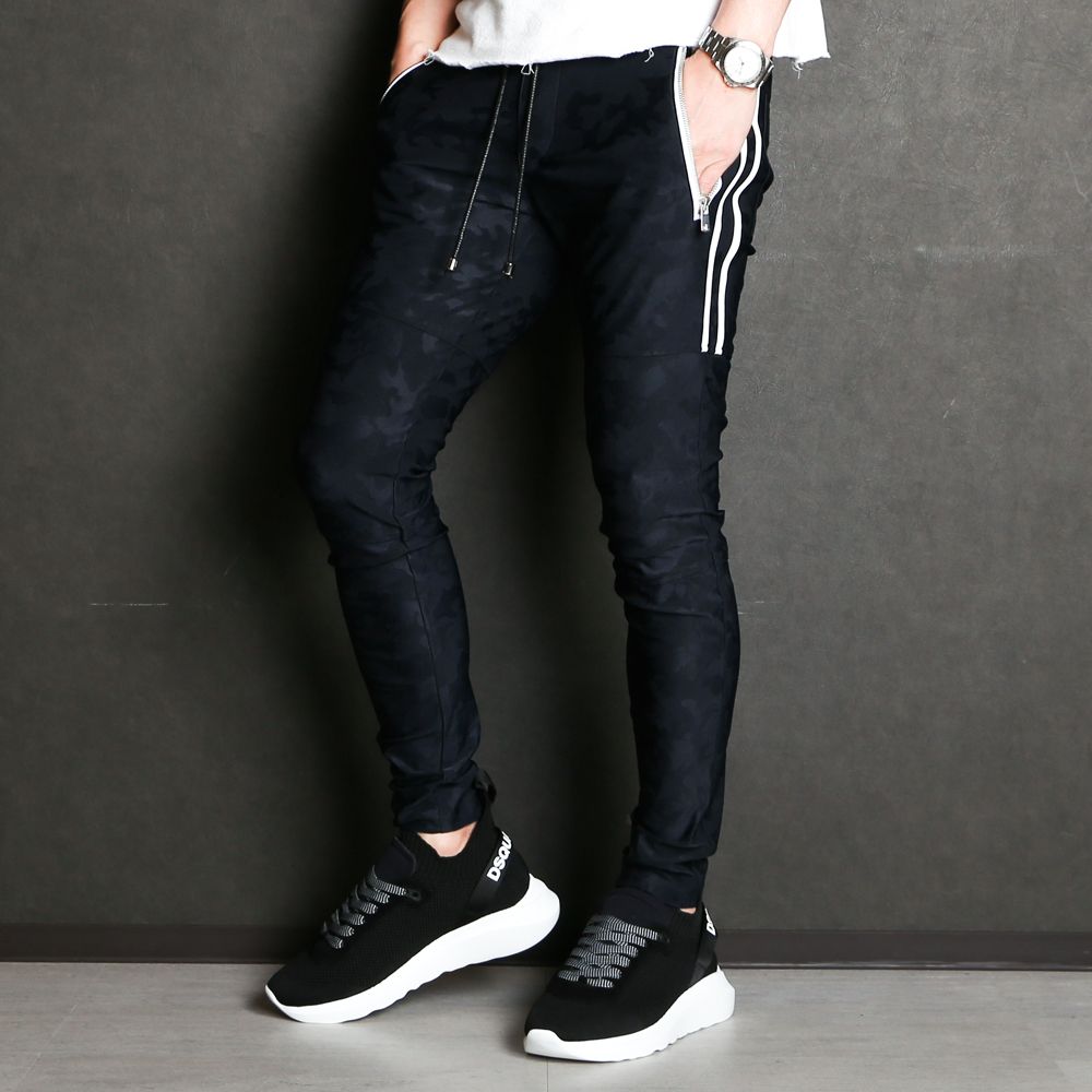 Johnson LINE NYLON PT SILHOUETTE / ジョンソンラインパンツ / RC19-ST-009