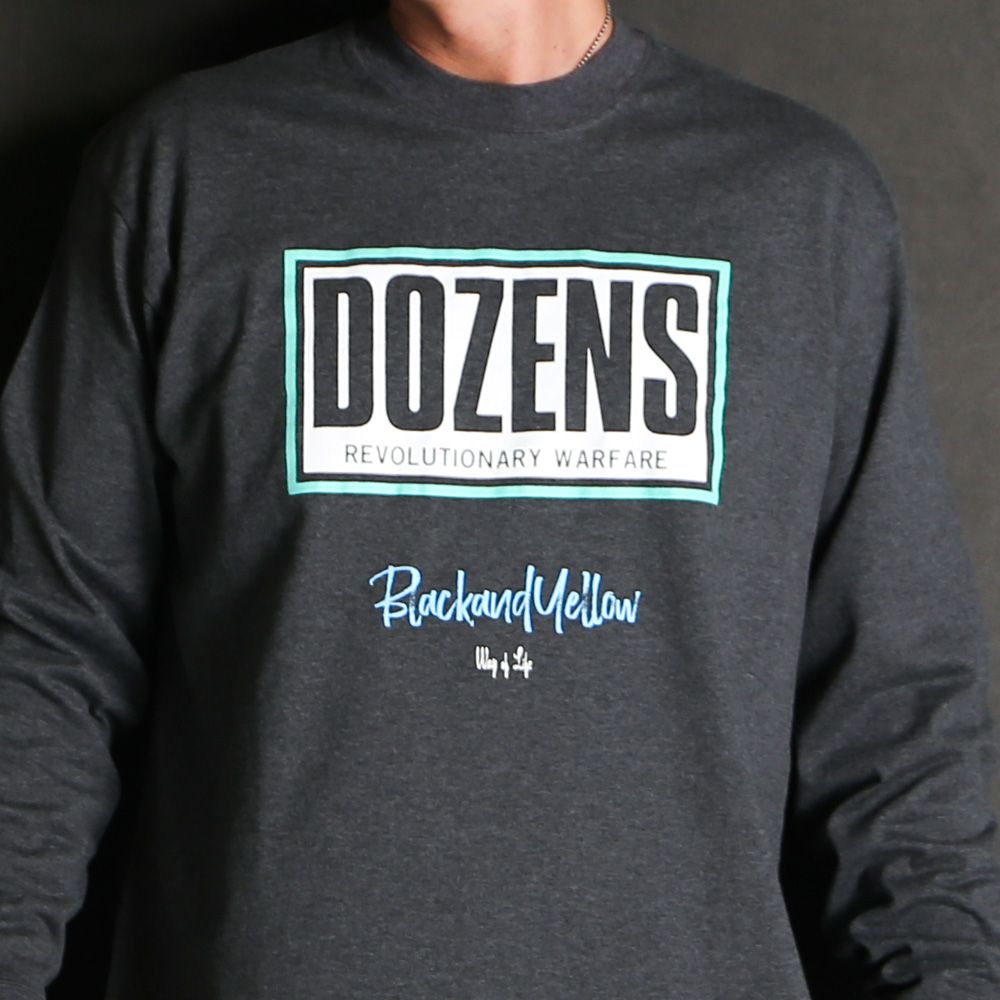 FRAME DOZENS L/S TEE - CHARCOAL / ロングスリーブ Tシャツ / 26'RTC-0302