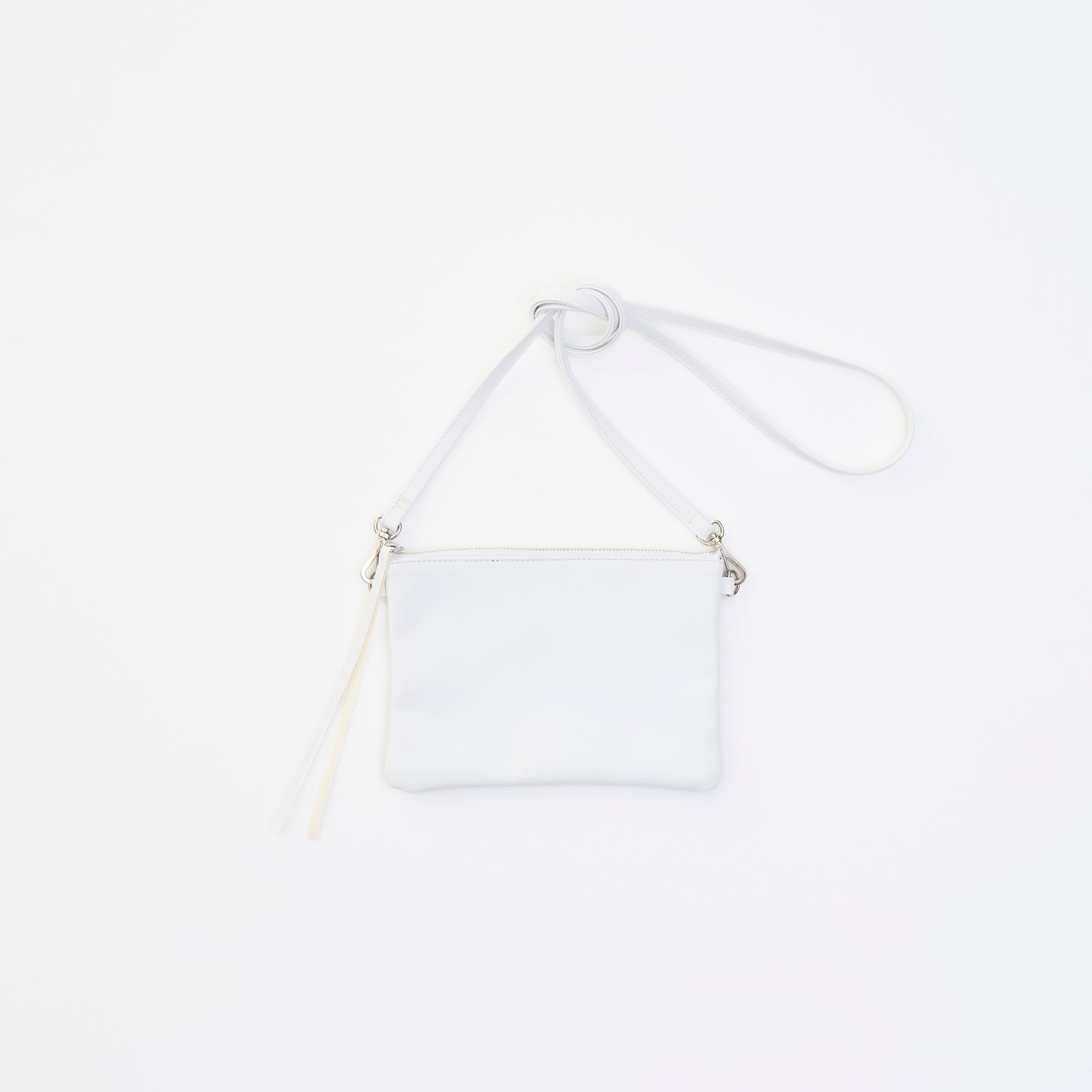 LEATHER SHOULDER BAG / PVCレザー ショルダーバッグ/ VTM-21-A-011