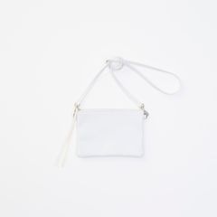 LEATHER SHOULDER BAG / PVCレザー ショルダーバッグ/ VTM-21-A-011