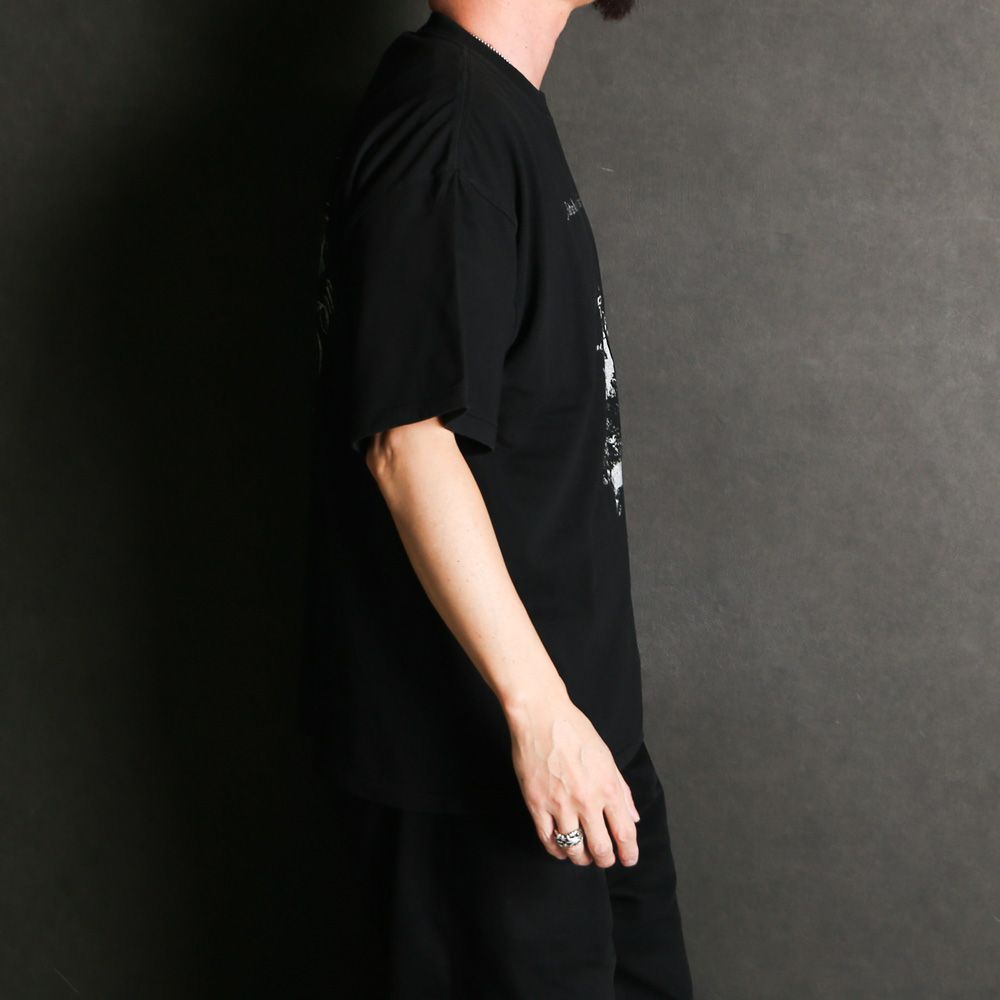 “SWEET SMILE” Tee T/C - BLACK / グラフィック Tシャツ / G16TS096