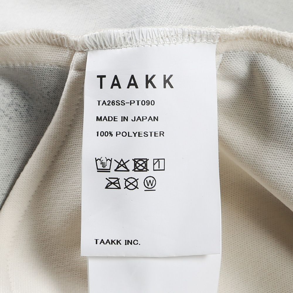 "Leather Coating Jersey" Short Track Pants - Black / レザーコーティングジャージ ショートトラックパンツ / TA26SS-PT090