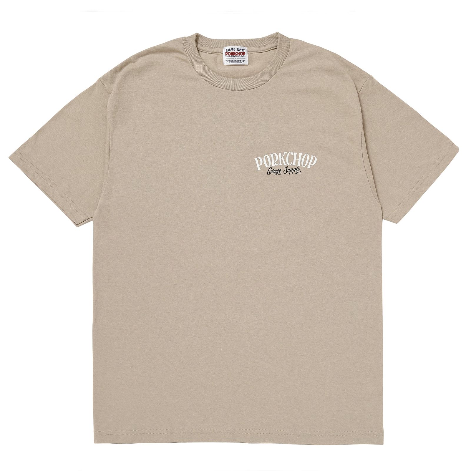 PCP BACK TEE - SAND / ショートスリーブTシャツ