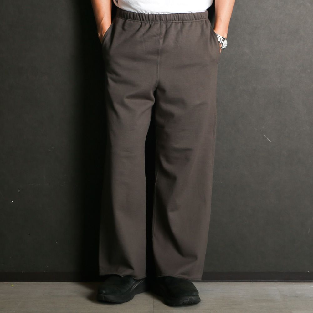 GYM PANTS - CHARCOAL / オーガニックコットンヘビー吊裏毛 - ジムパンツ / A25D03PT01C