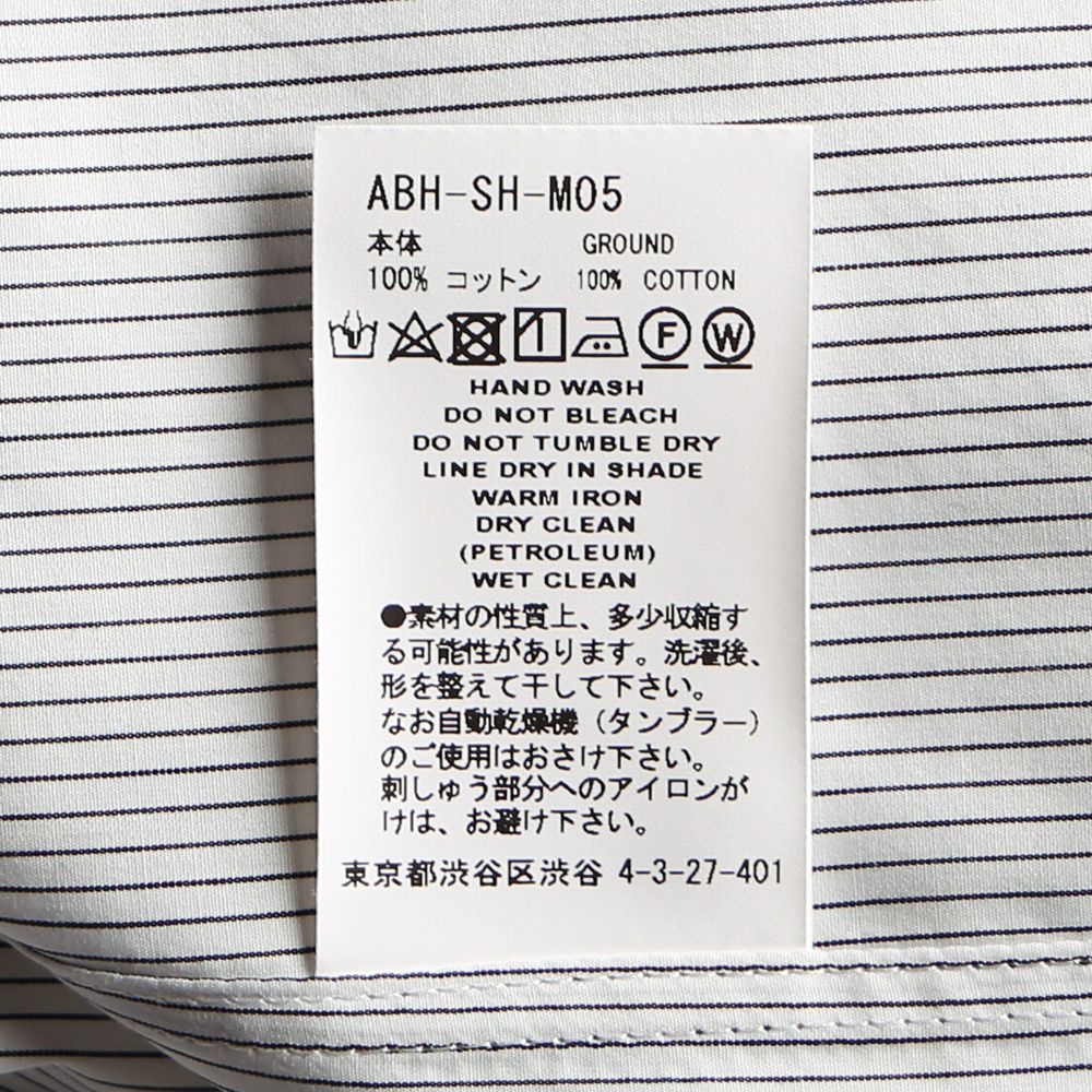 BIG SHIRT / ビックシャツ / ABH-SH-M05