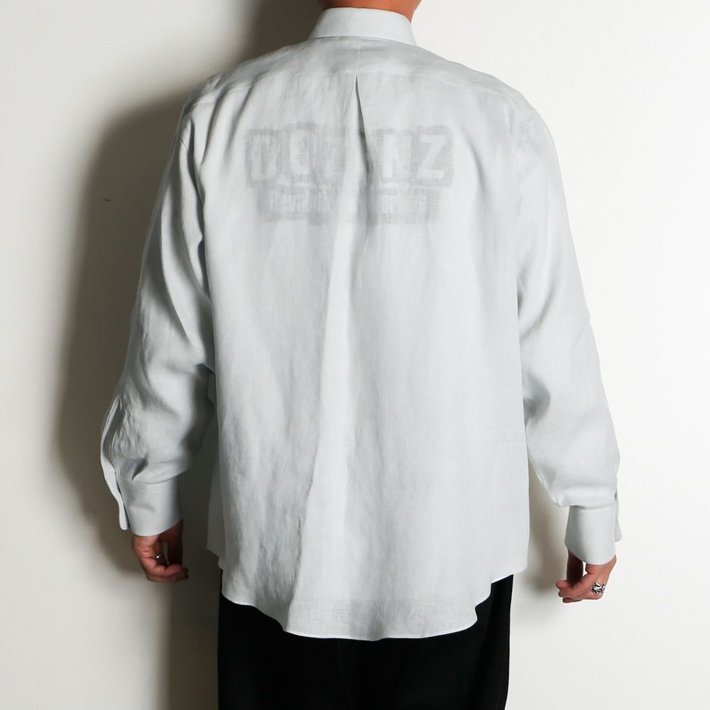 COMFORT FIT SHIRT - ICE / ヘンプ細布 - コンフォートフィットシャツ / A26A22SH01C