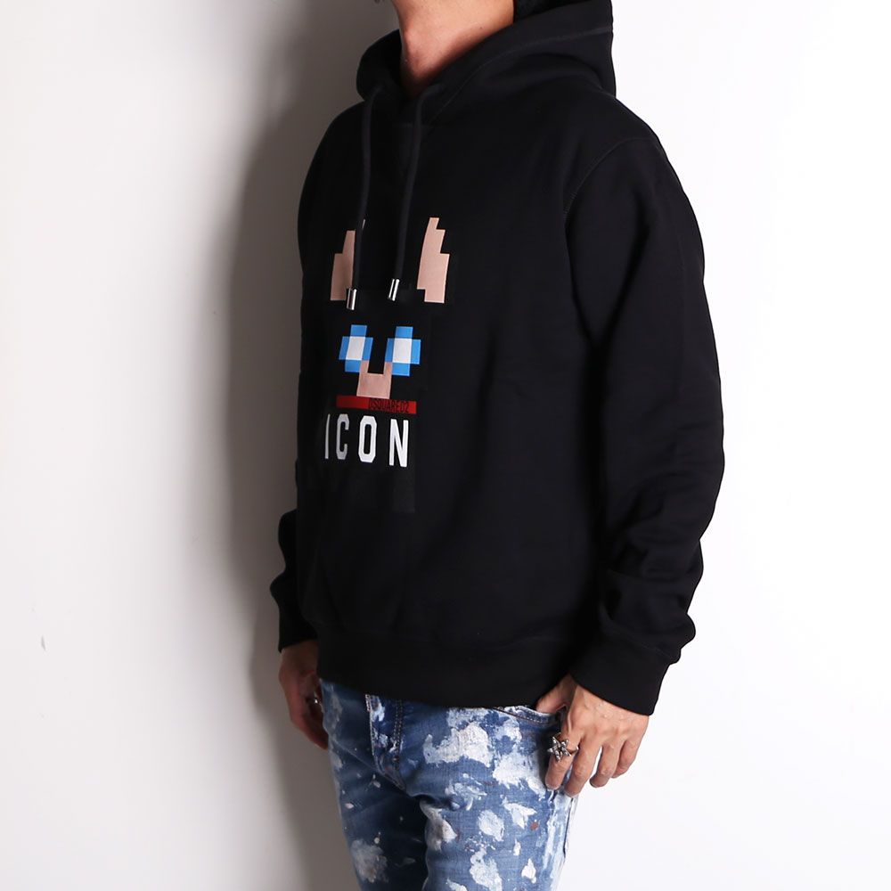 DSQUARED2 - ICON Cool Hoodie / プルオーバーパーカー / S79GU0105/S25516 | chemical  conbination