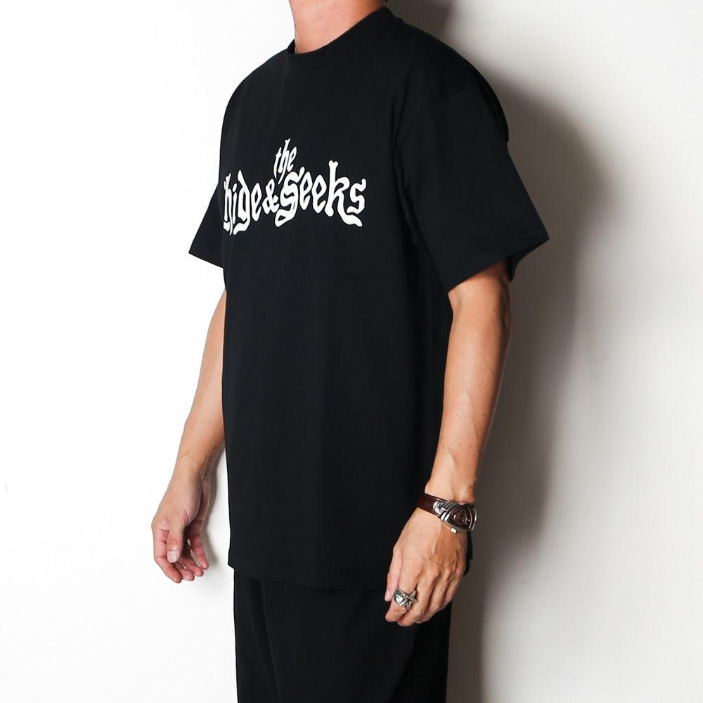 " HIDEANDSEEK × Toru Nishiura " / The H&S S/S Tee - BLK / Tシャツ / H30th-091626