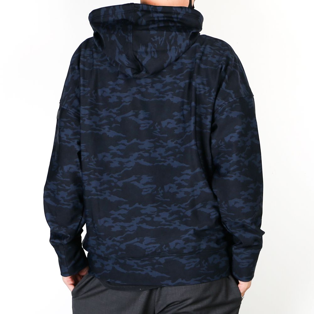 HEAT CAMO loose hoodie / ヒート ドロップショルダー パーカー / RC17-C-003