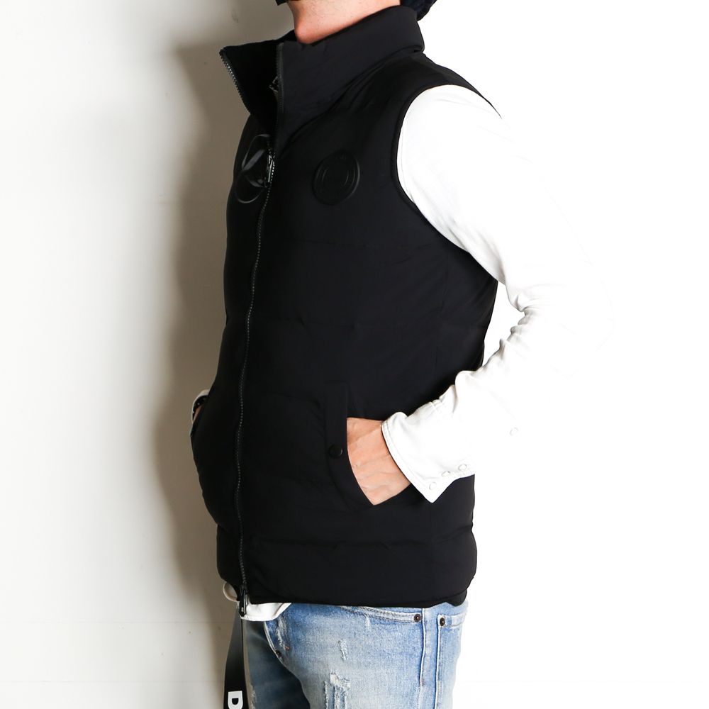 BIG LOGO INNER COTTON VEST / バックロゴ 中綿ベスト / USO-21068