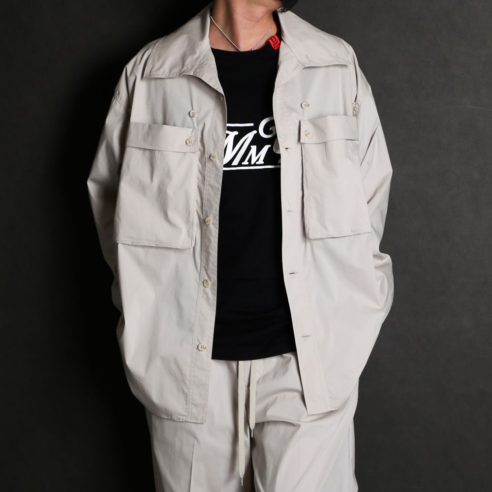 TC WEATHER BIG SH / ビックシルエットシャツ / 377104