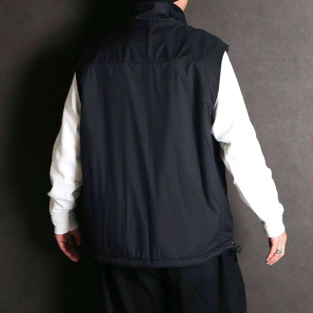 × WILD THINGS / REVERSIBLE VEST - BLACK / 9252-VE01-003