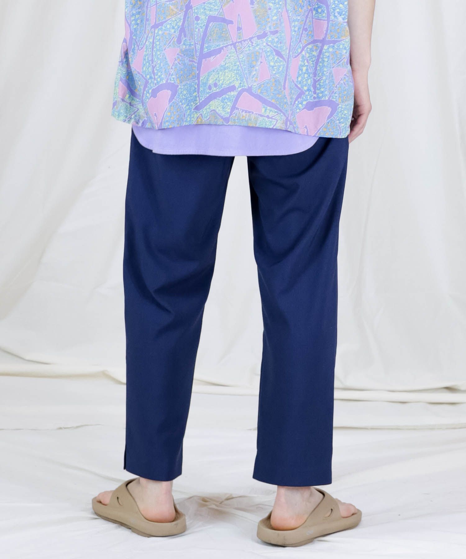 REFLAX WEATHER CLOTH PT / サイドスリット テーパードパンツ / 479102