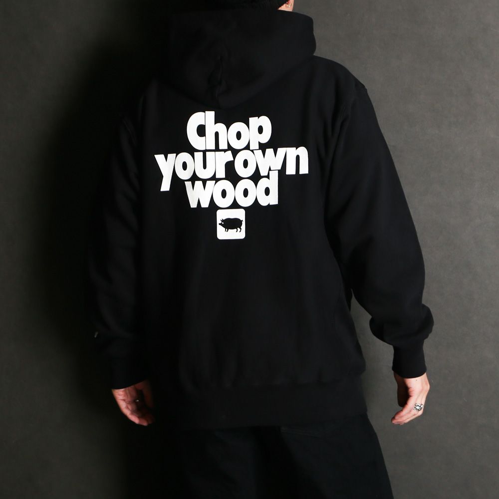 CYOW HOODIE - BLACK / プルオーバーパーカー