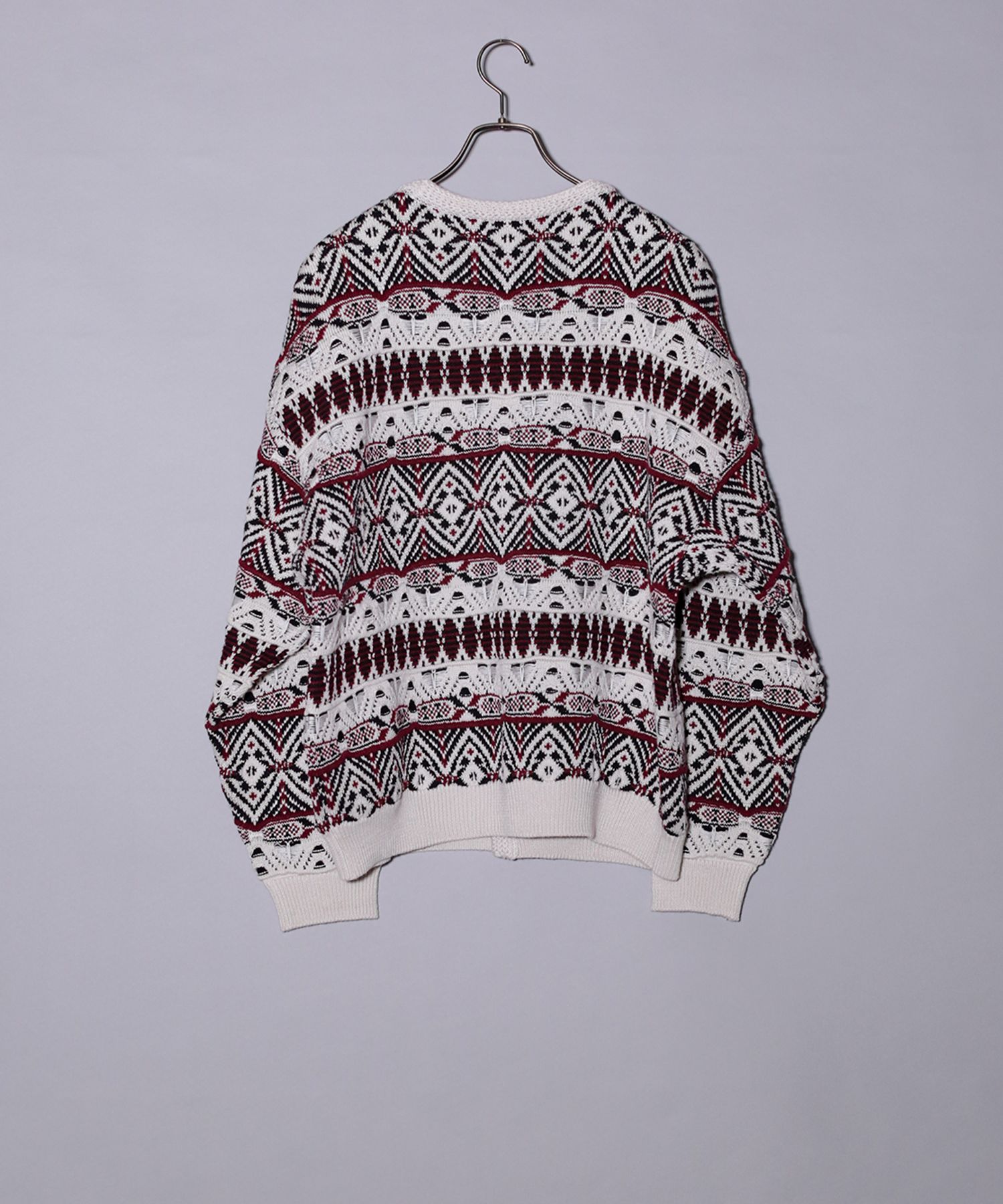7GG COOGI TUCK KNIT CD / ニットカーディガン / 279201