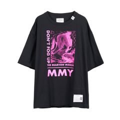 MASSES × Maison MIHARA YASUHIRO / DON'T FOG UP PRINT T-SHIRTS MMY - BLACK / Tシャツ / C15TS044
