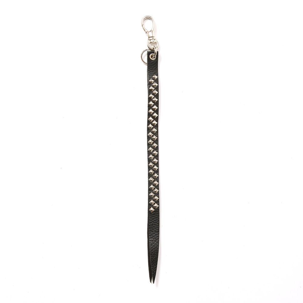 STUDS LEATHER LONG KEY RING / CL-25AW022LE