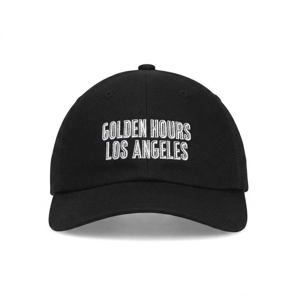 SD Golden Hours LA Baseball Cap - Black / ベースボールキャップ / OTCAB090