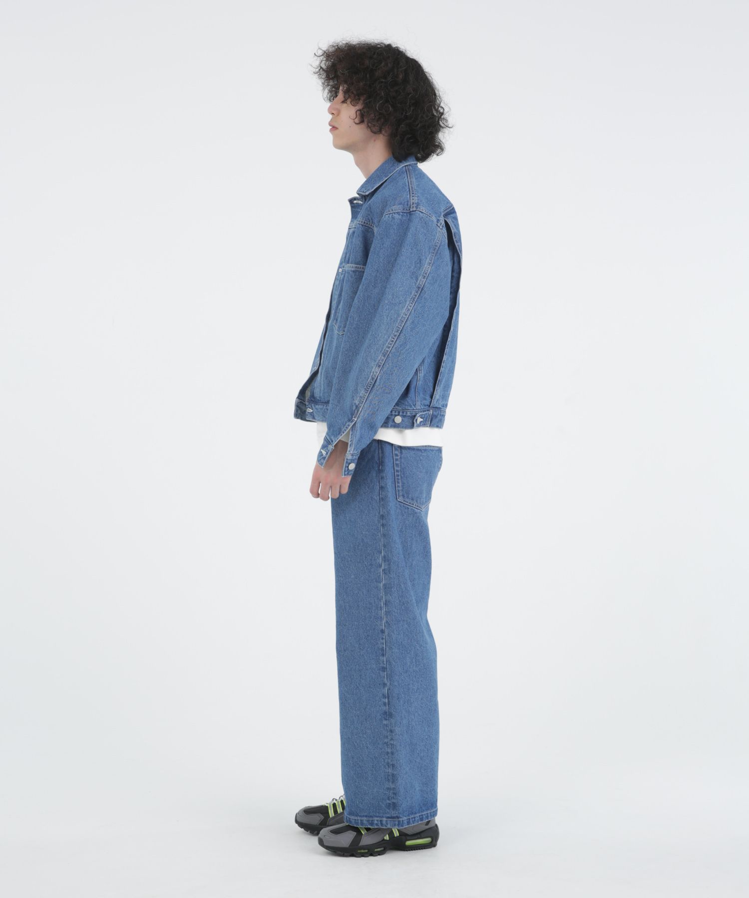 OPEN-END DENIM BUGGY PT / バギー デニムパンツ / 478203