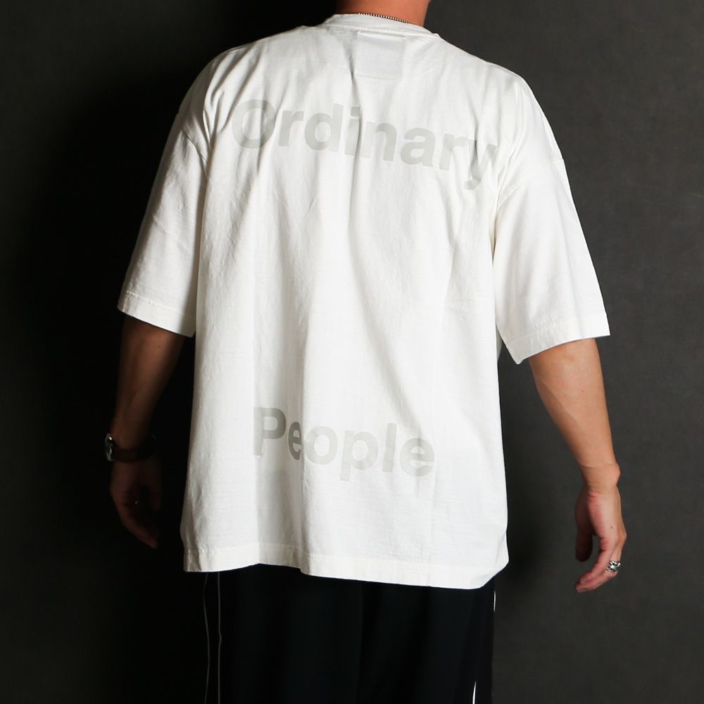 Leon Printed Tee - WHITE / レオン プリンテッド Tシャツ / J16TS861