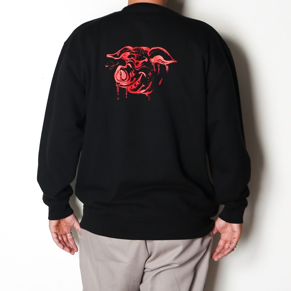HUNGRY SWEAT - BLACK / スウェット