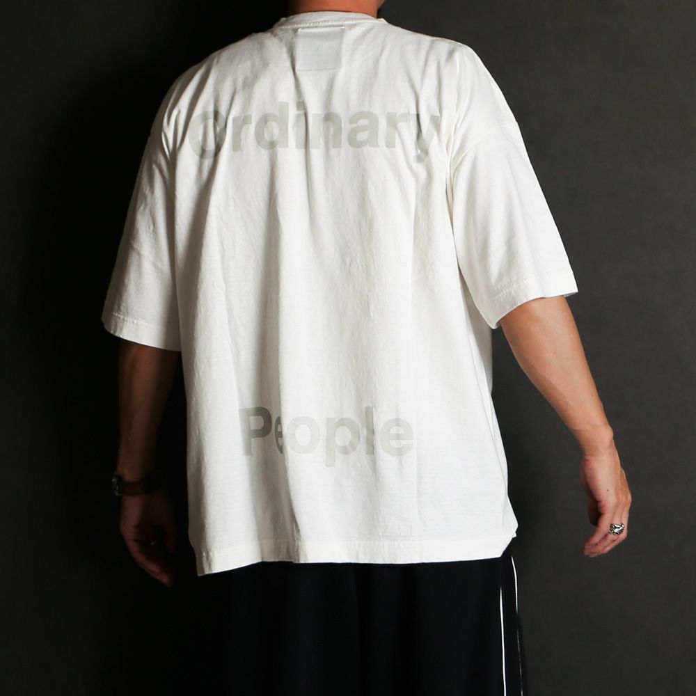 Leon Printed Tee - WHITE / レオン プリンテッド Tシャツ / J16TS861