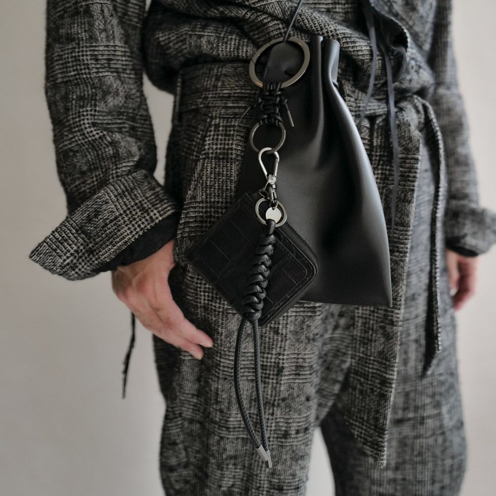 ITTI - HERRIE KINCHAKU POUCH - PM / RAPTO FLEX / BLACK
