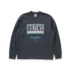 FRAME DOZENS L/S TEE - CHARCOAL / ロングスリーブ Tシャツ / 26'RTC-0302