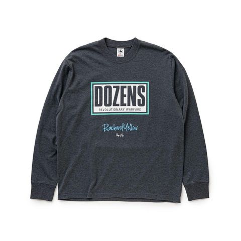 FRAME DOZENS L/S TEE - CHARCOAL / ロングスリーブ Tシャツ / 26'RTC-0302