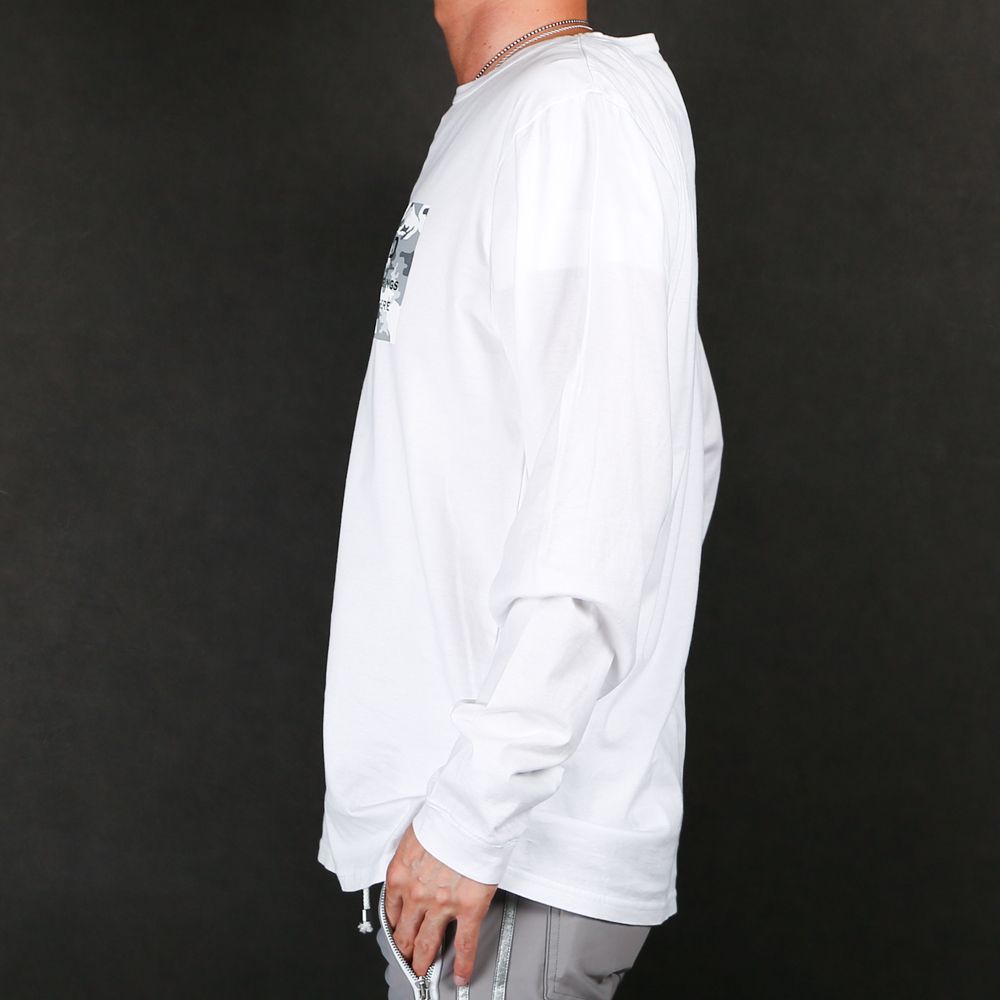 camouflage BOX ROGO LONG TEE / ボックスロゴ ロングスリーブTシャツ / RC17-T-002