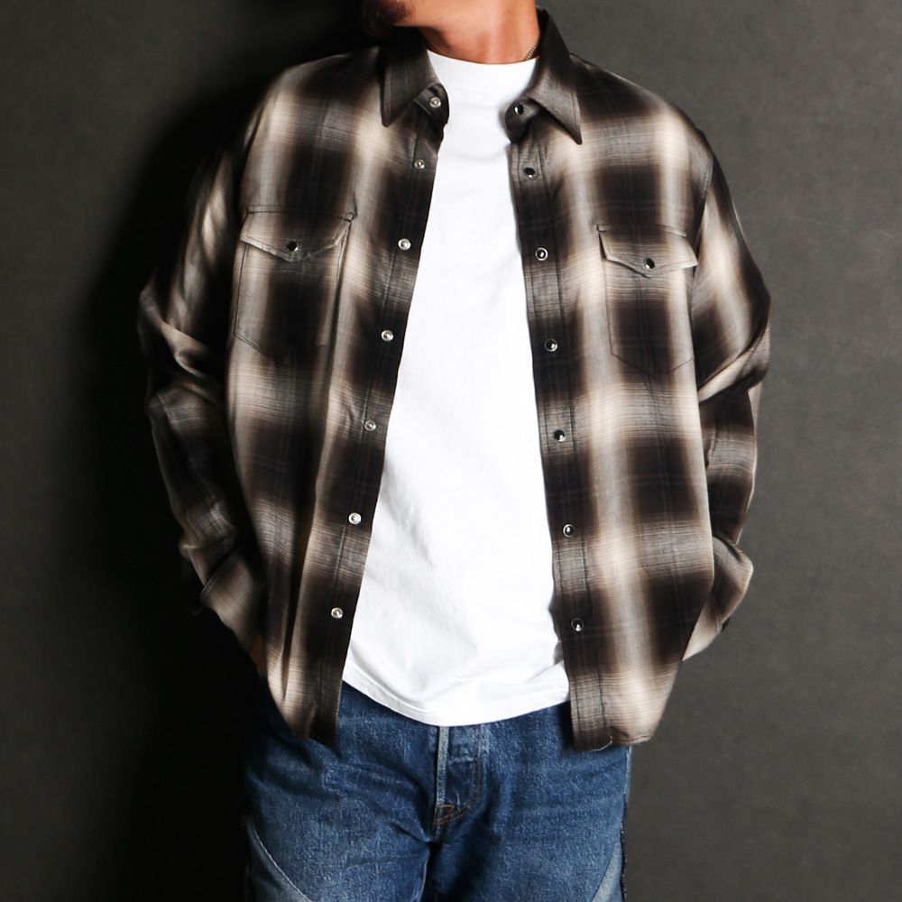 R.Plaid Western SH - BLT / 2604-5001
