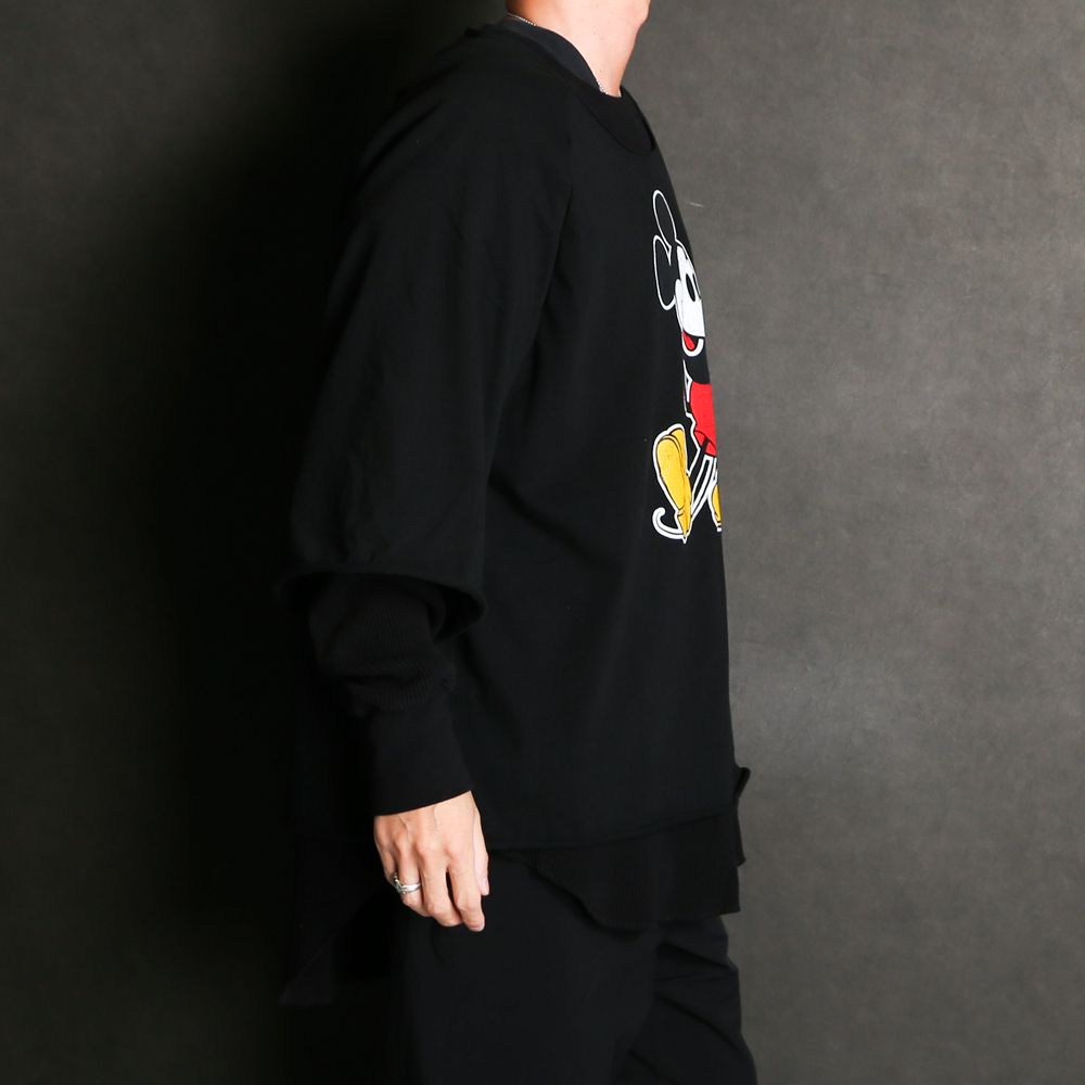 FACETASM - MICKEY LAYERD LONG SLEEVE TEE / Tシャツ / MIMI-TEE-U12 | chemical  conbination