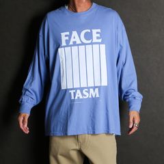 【ラスト1点-サイズ5】 7 BARS LONG SLEEVE TEE - BLUE / グラフィック Tシャツ / KR-TEE-U03