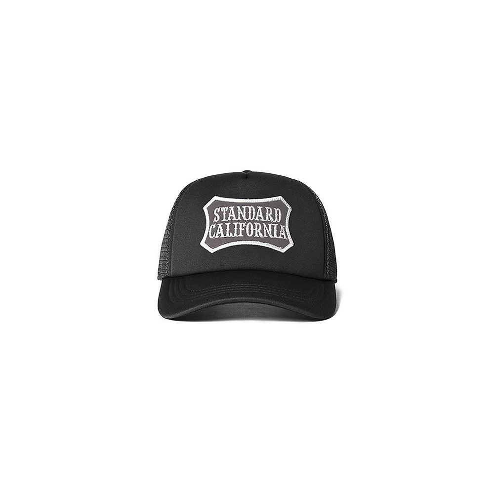 SD Basic Logo Patch Mesh Cap - Black / メッシュキャップ / OTCOL080