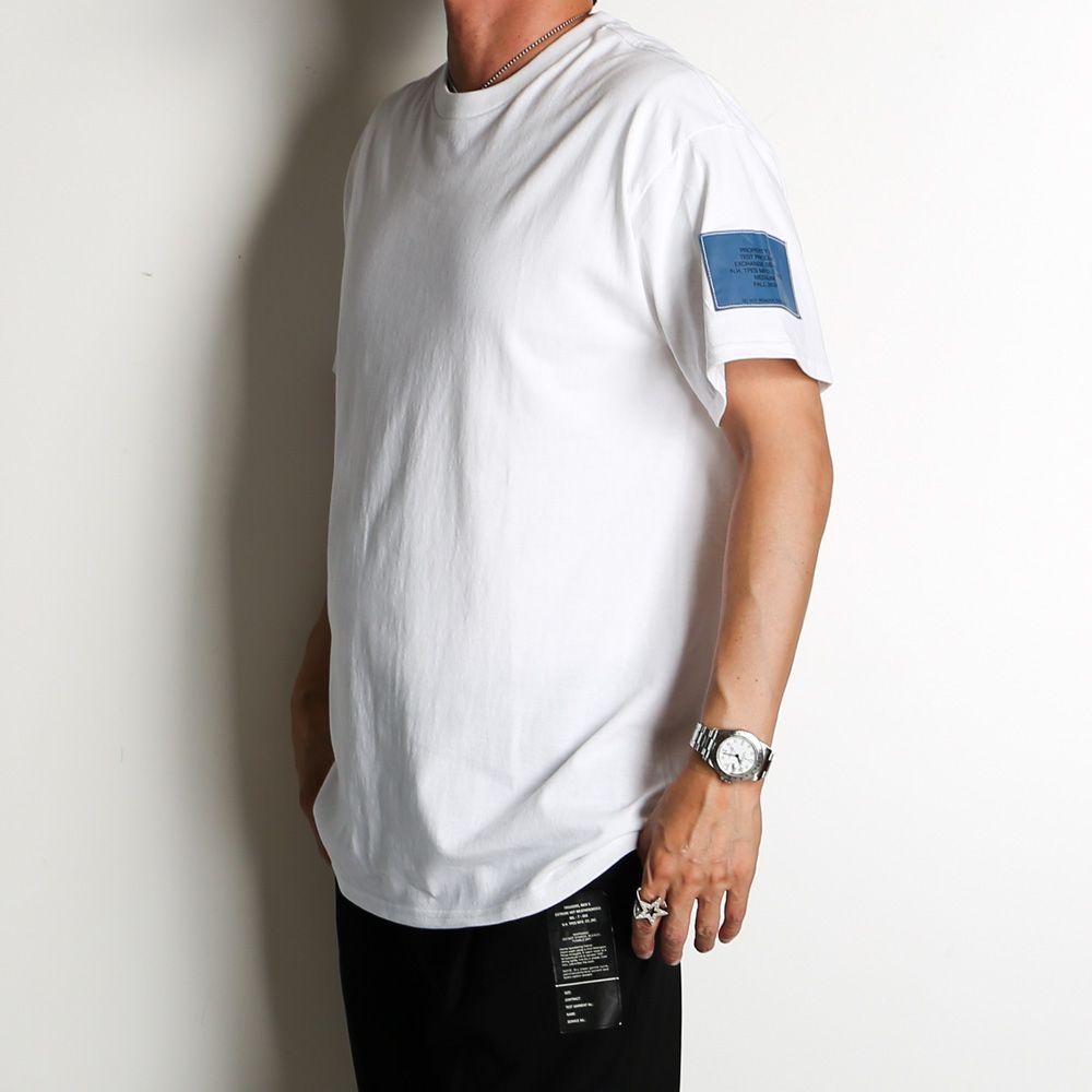 HALF SLEEVE T-SHIRT - WHITE / 9242-CS83