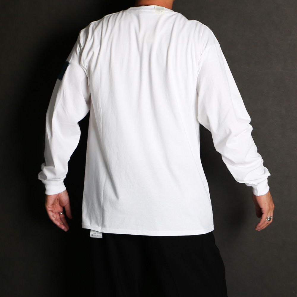 LONG SLEEVE T-SHIRT - WHITE / 9242-CS82