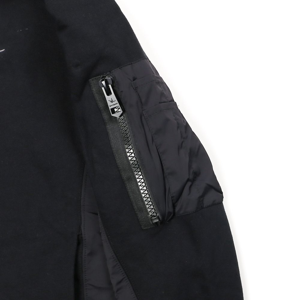 NYLON COMBI PARKA / ナイロンコンビ プルオーバーパーカー / USO-20051