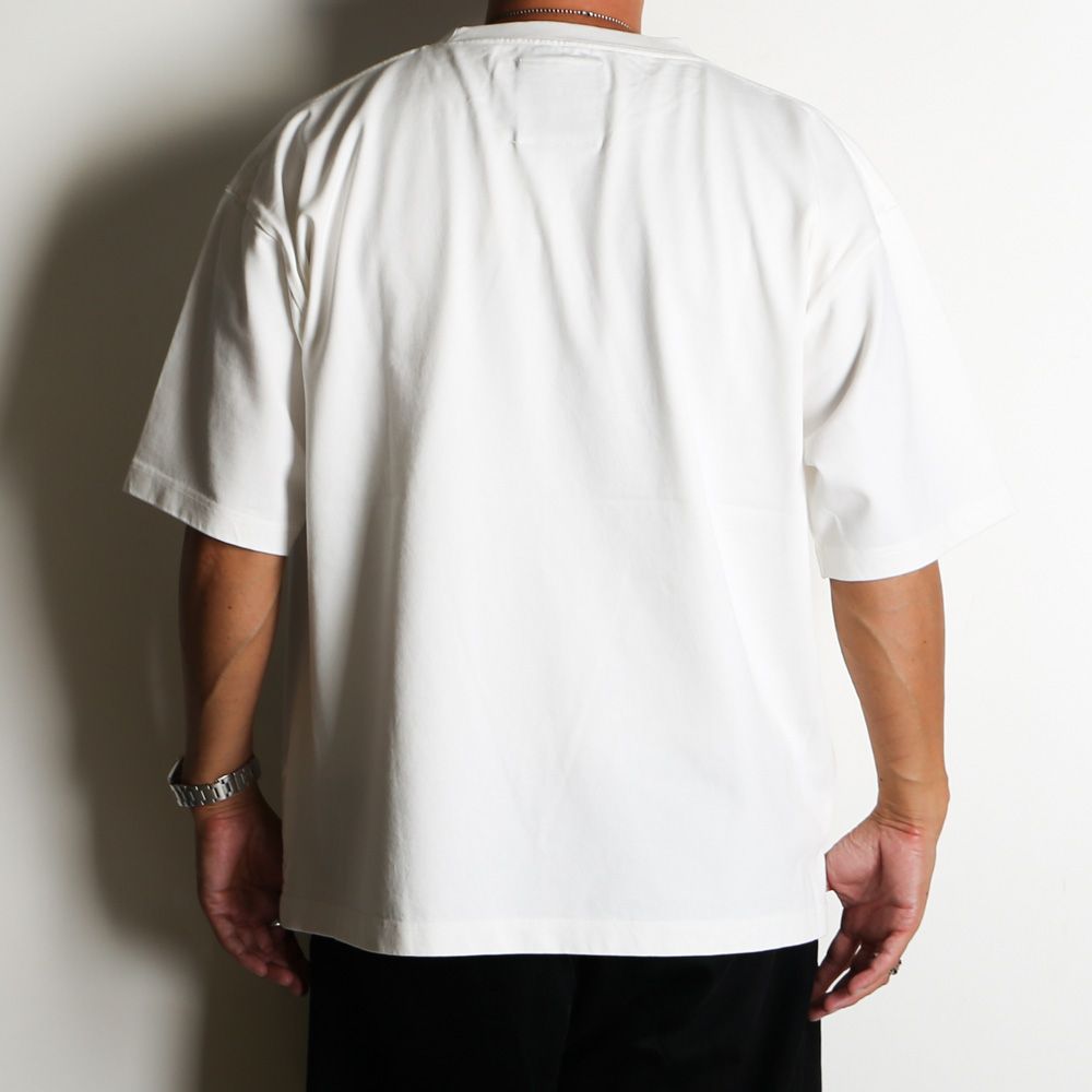 【ラスト1点-サイズ48】 MASSES × Maison MIHARA YASUHIRO / DON'T FOG UP PRINT T-SHIRTS MMY - WHITE / Tシャツ / C15TS044