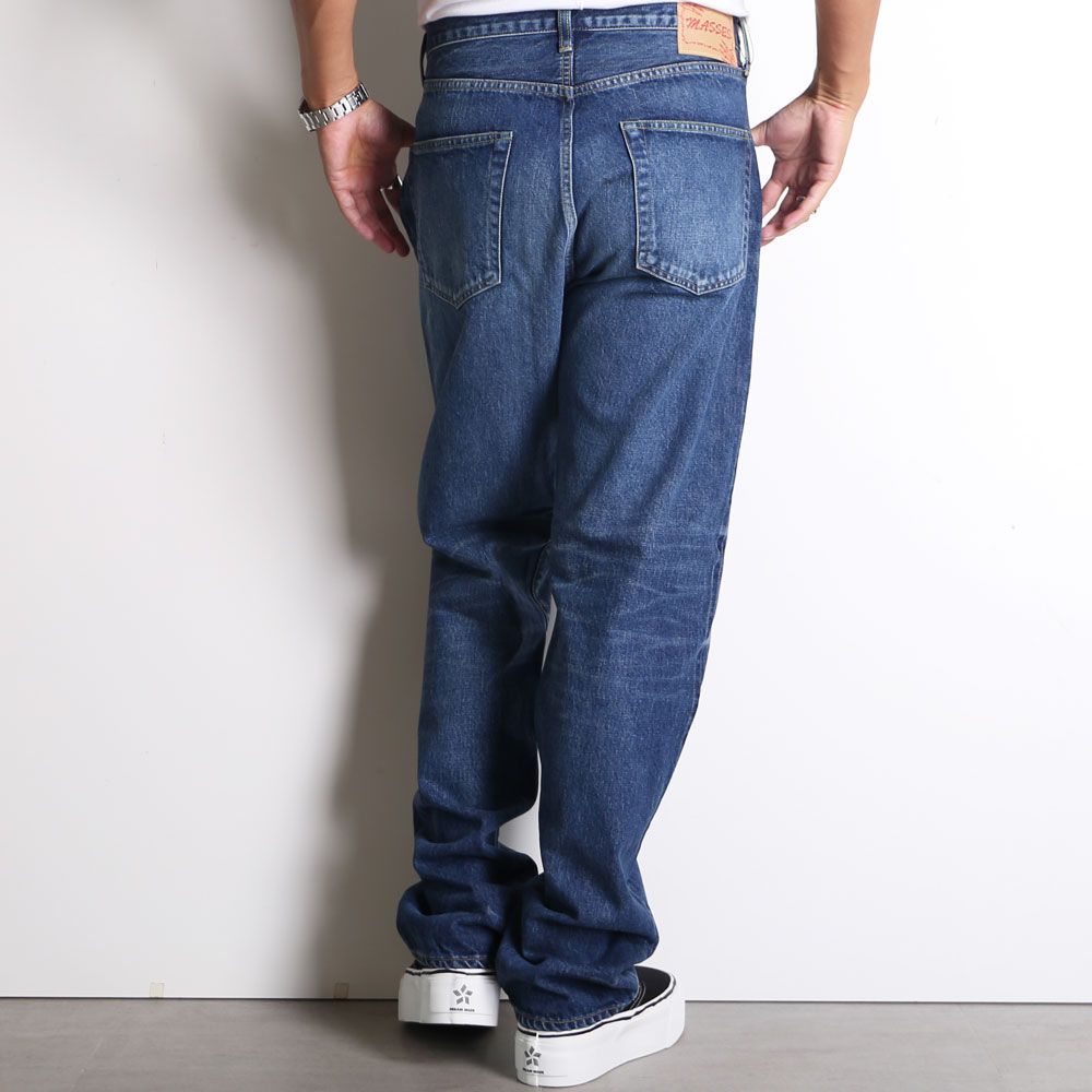 DENIM 5P PANTS H.WASH / ワイドストレート デニムパンツ / 1252005