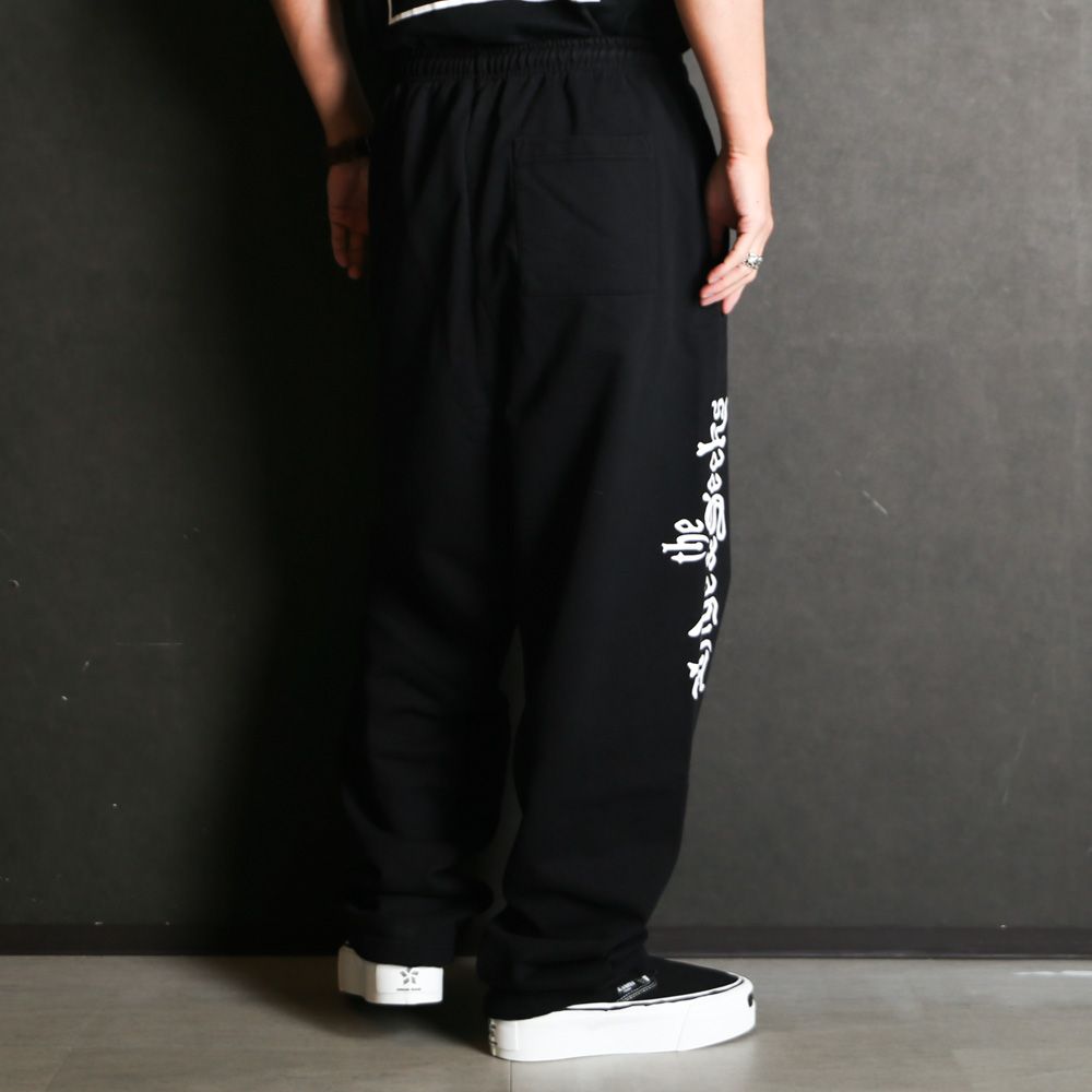 " HIDEANDSEEK × Toru Nishiura " / The H&S Sweat Pants - BLK / スウエットパンツ / H30th-010326
