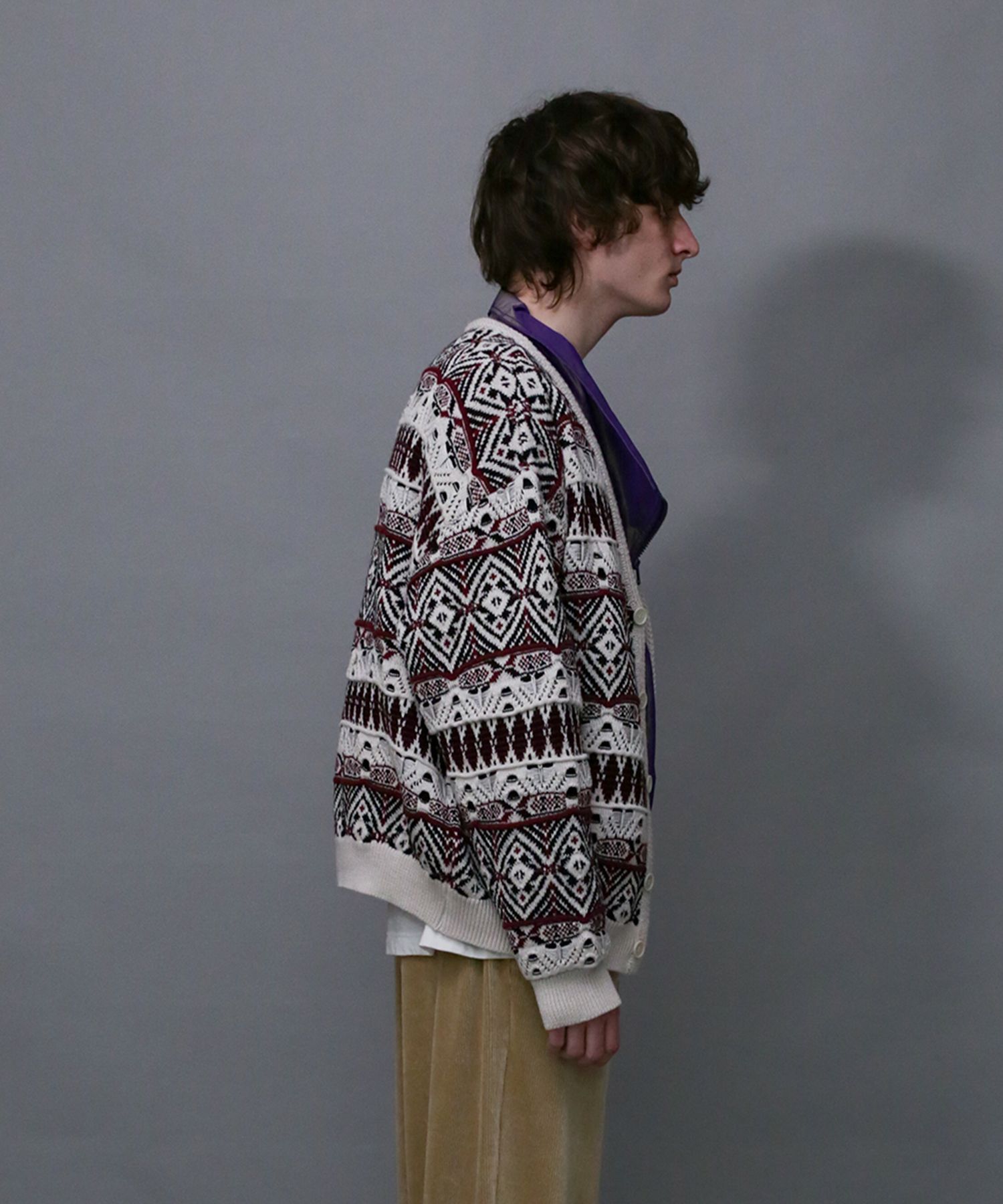 7GG COOGI TUCK KNIT CD / ニットカーディガン / 279201