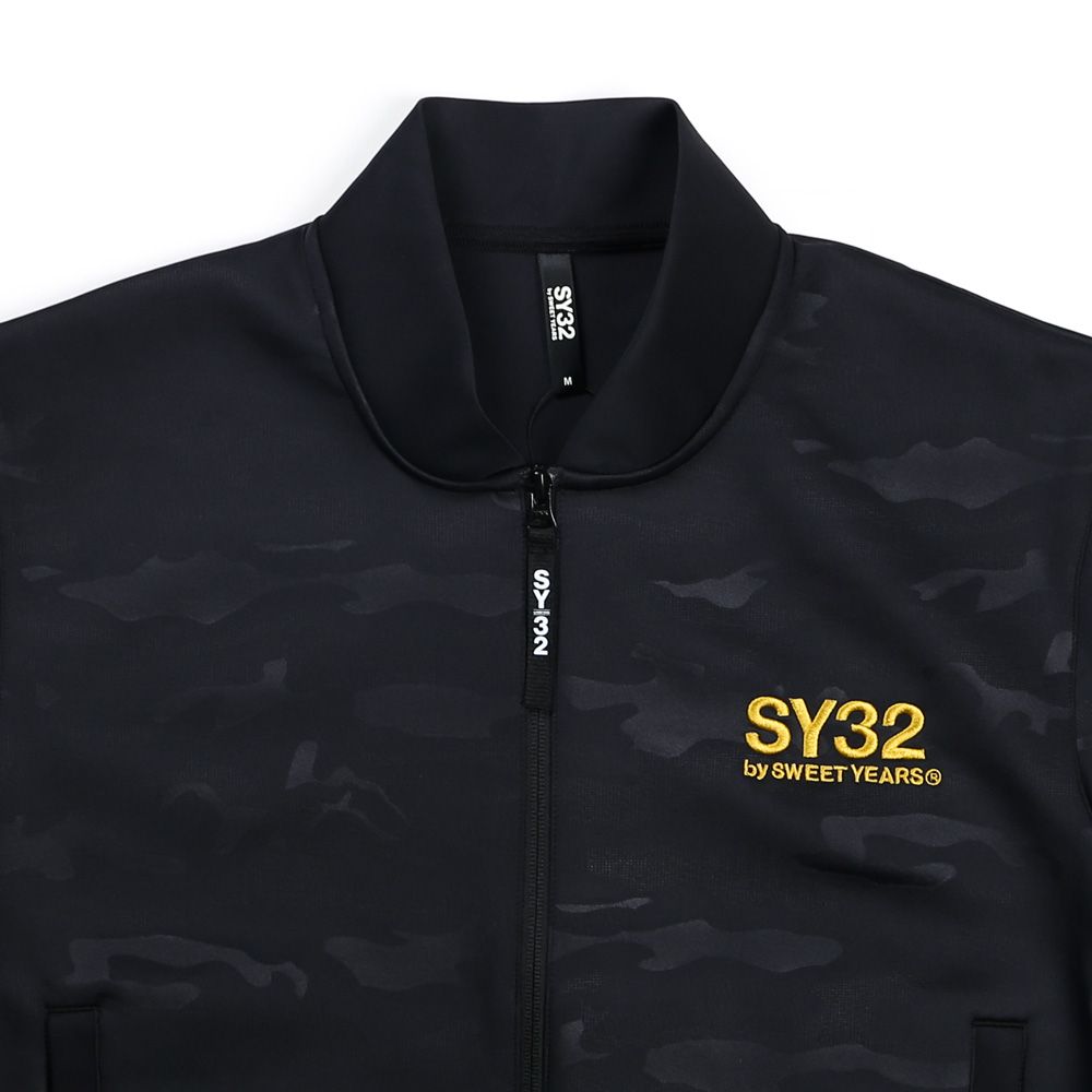 SY32 by SWEET YEARS - DOUBLE KNIT BOMBER JK / ボンバージャケット