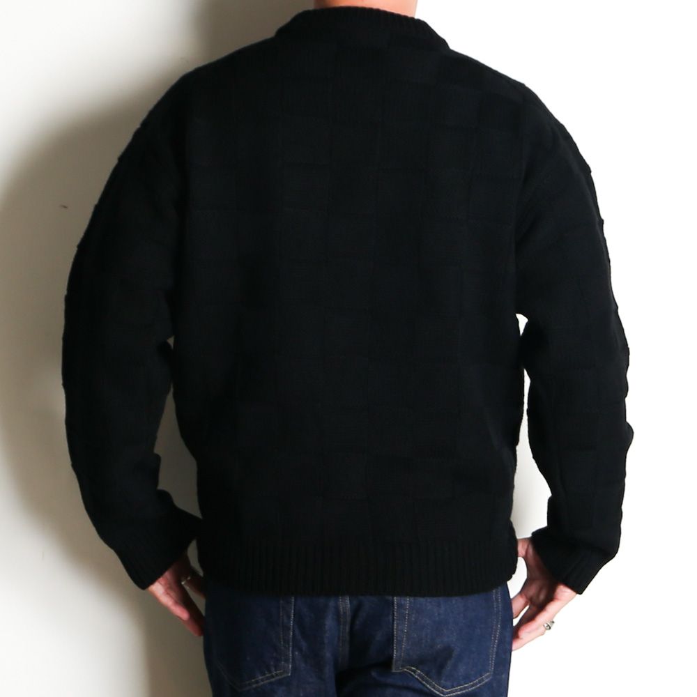 SWEATER CHECKER / クルーネックニット - チェッカー / 1252035