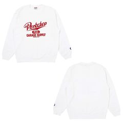 SCRIPT COLLEGE SWEAT - WHITE / スウェット