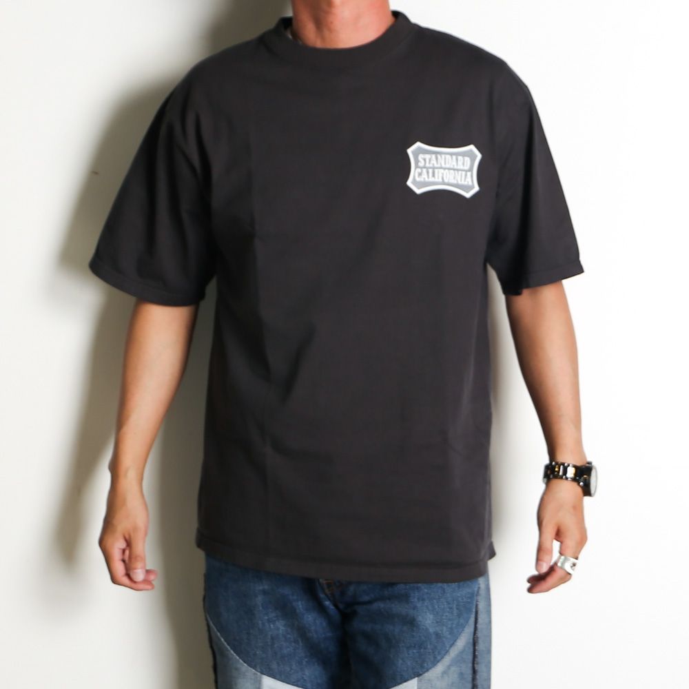 SD Heavyweight Basic Shield Logo T - Black / Tシャツ / TSOAG100