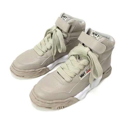 "FREDDIE HIGH" original sole leather High-Top sneaker / A08FW701